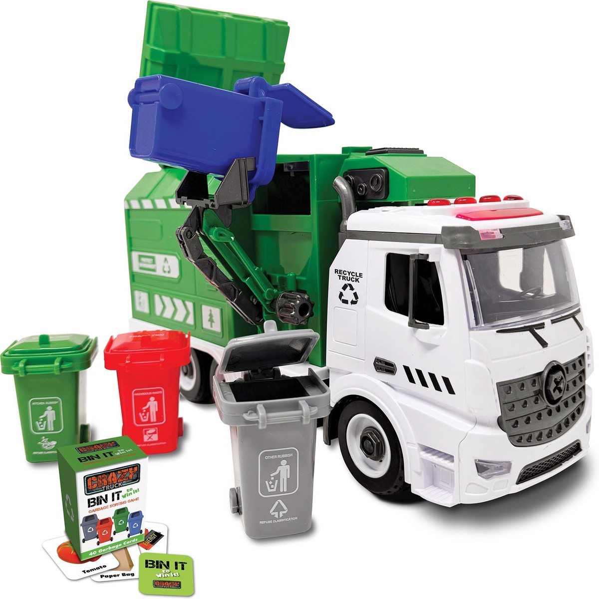 Crazy Truck Recycling Truck Age 3