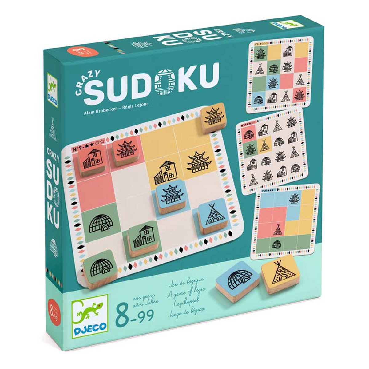DJECO Crazy Sudoku – Board Games