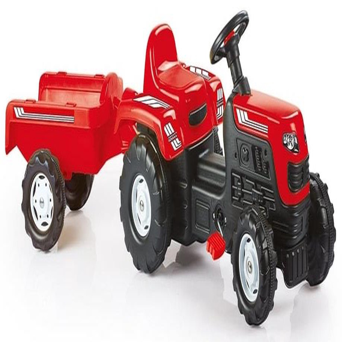 Dolu Red Tractor and Trailer