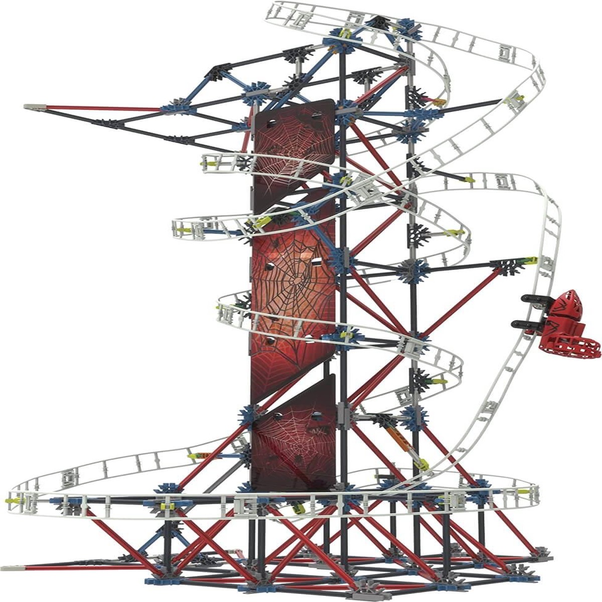 Knex Thrill Rides Web Weaver Roller Coaster Building Set