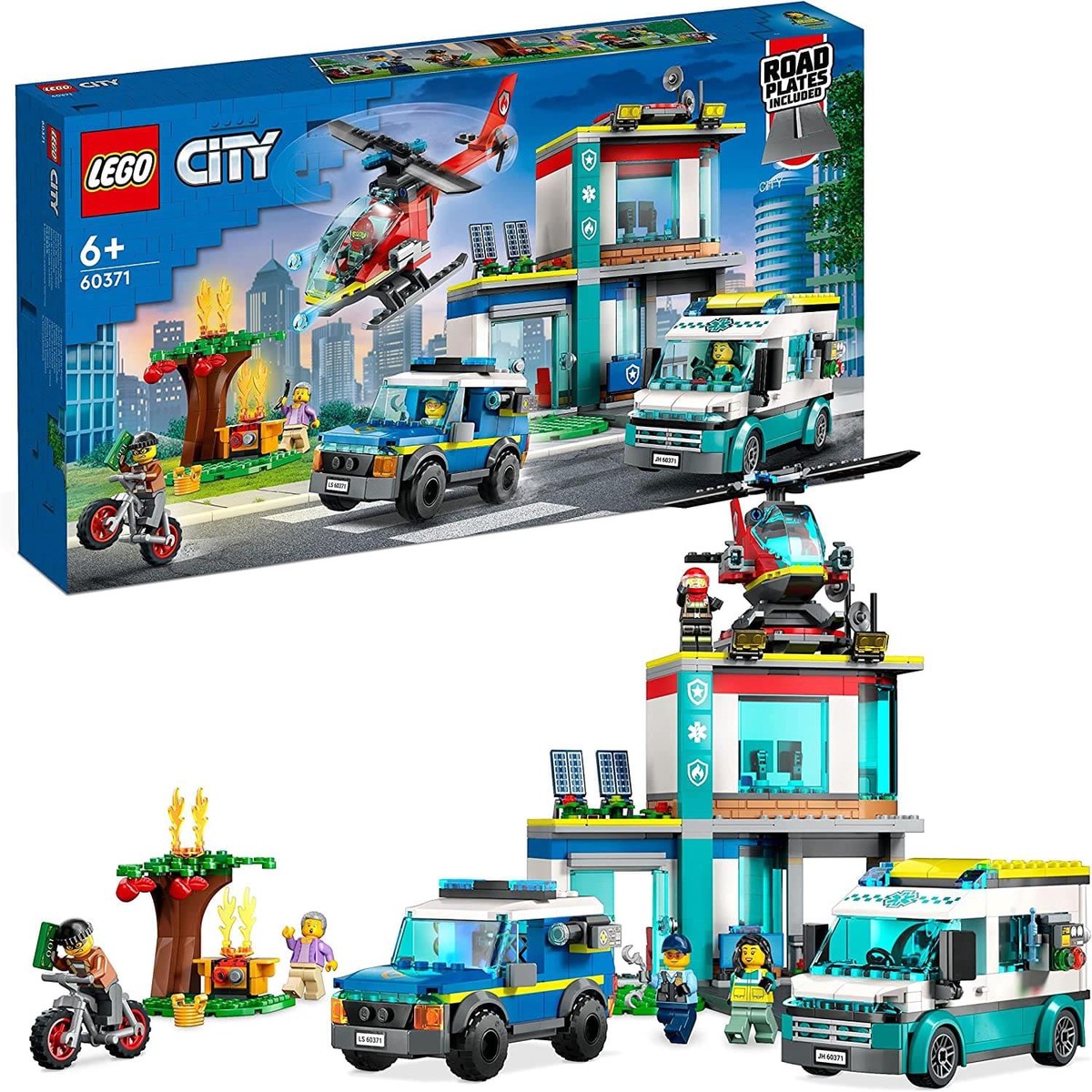 LEGO City Emergency Vehicles HQ 60371