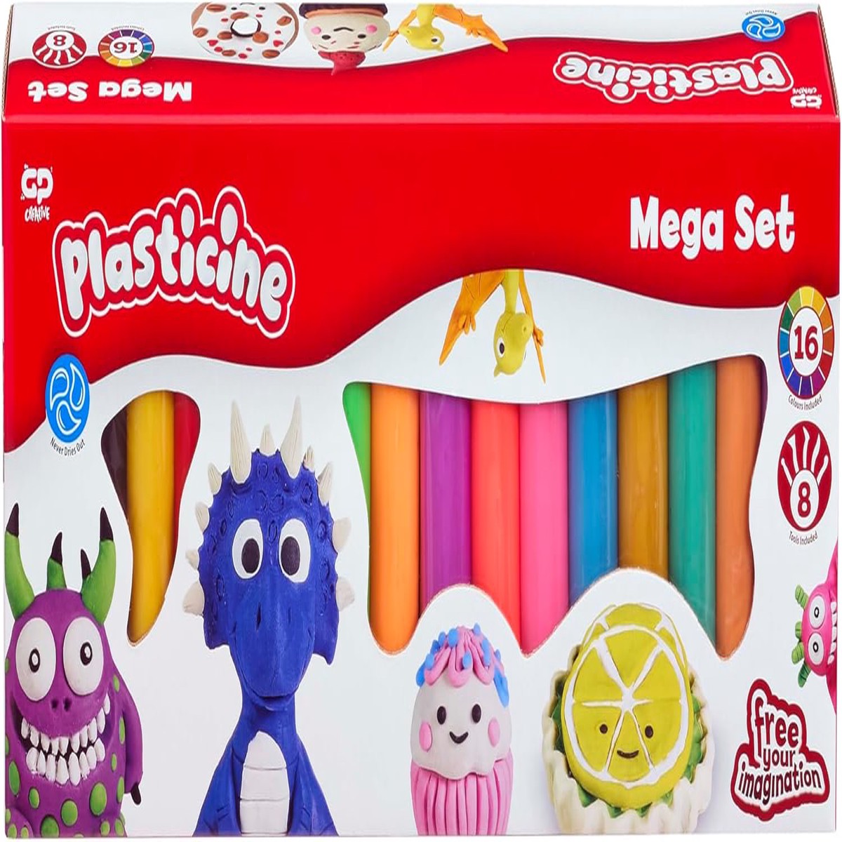 Plasticine Mega Refill With Tool