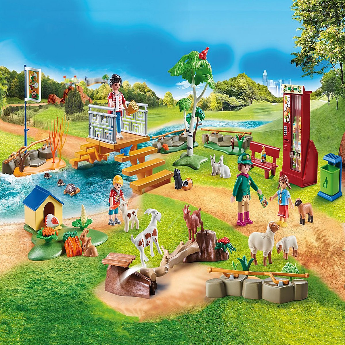 PLAYMOBIL 70342 My Petting Zoo-Petting Zoo