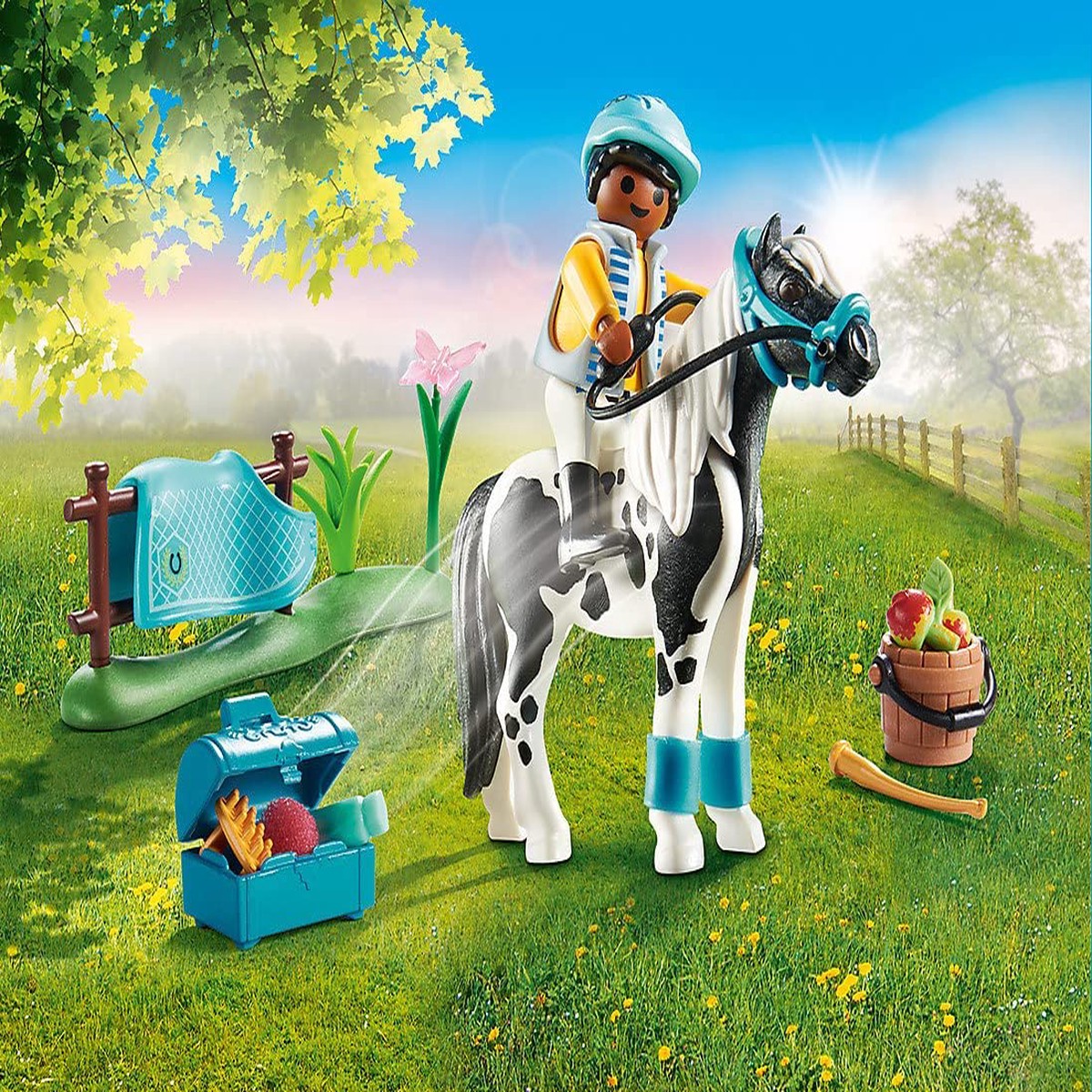 PLAYMOBIL 70515 Pony Farm-Collectible Lewitzer Pony