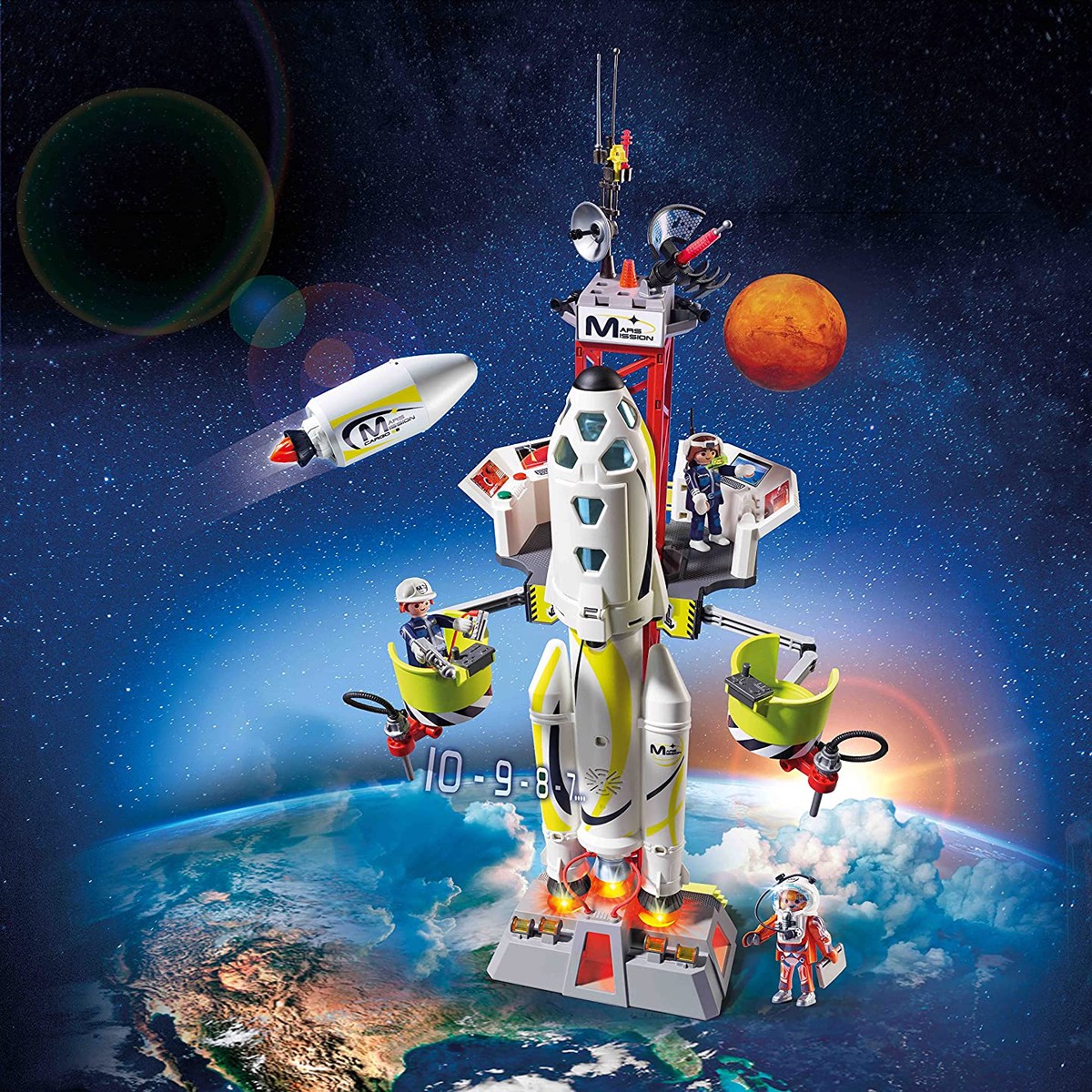 Playmobil 9488 Space - Mission Rocket with Launch Site