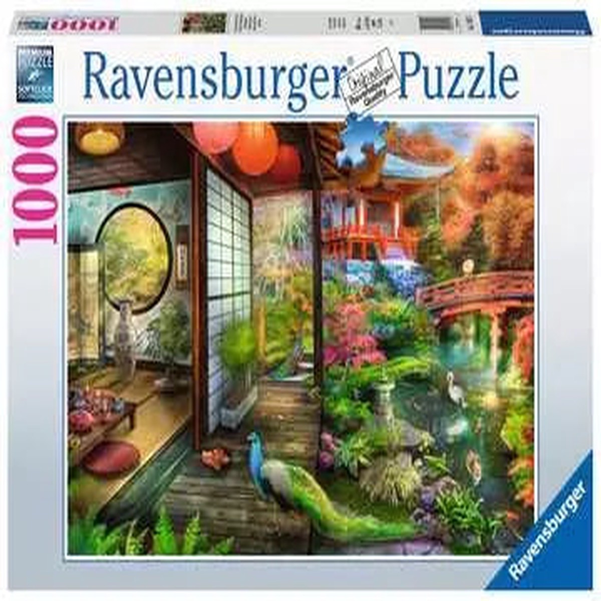 Ravensburger - 1000pc Japanese Garden Teahouse