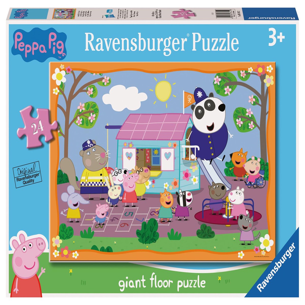 Ravensburger Peppa Pig Peppas Club House Giant Floor Puzzle 24 Pieces