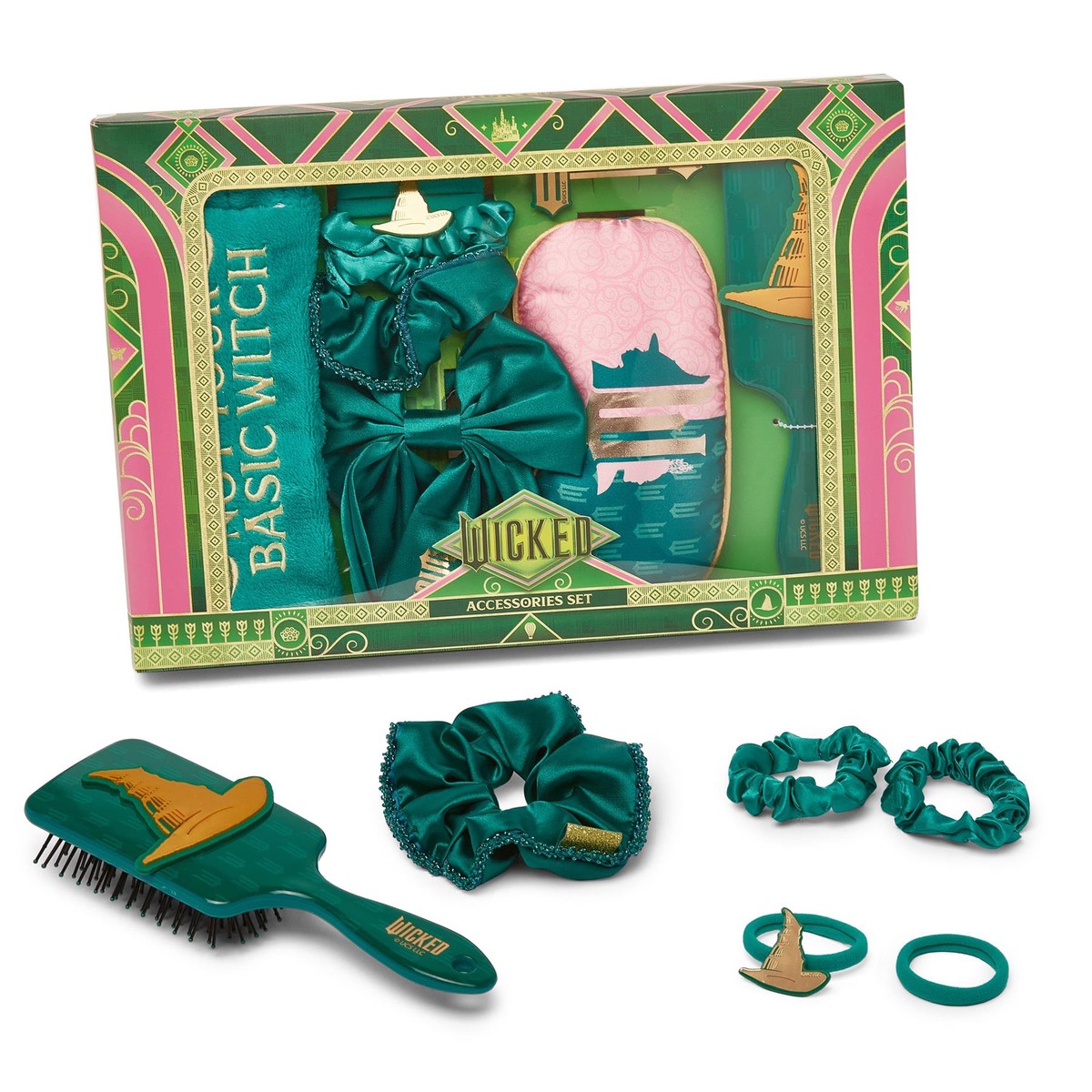 Wicked For Good Elphaba 11-piece Premium Hair Accessory Set Green