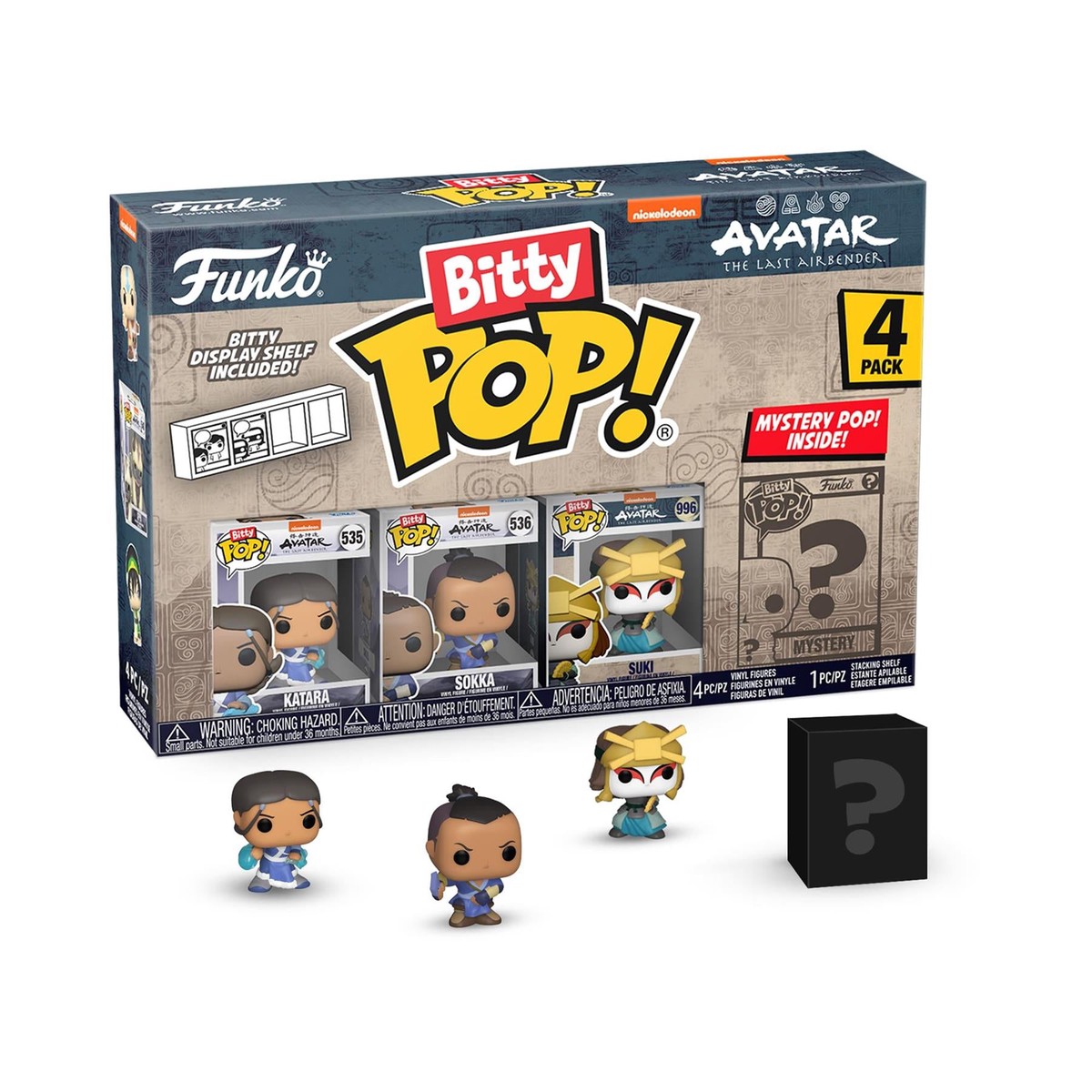 FunkoBitty POP Avatar TLA- Katara 4 Pack