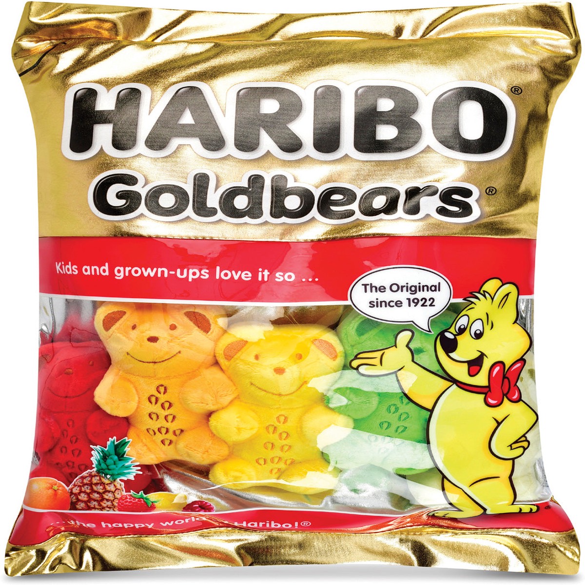 Haribo Gummy Bears Packaging Plush