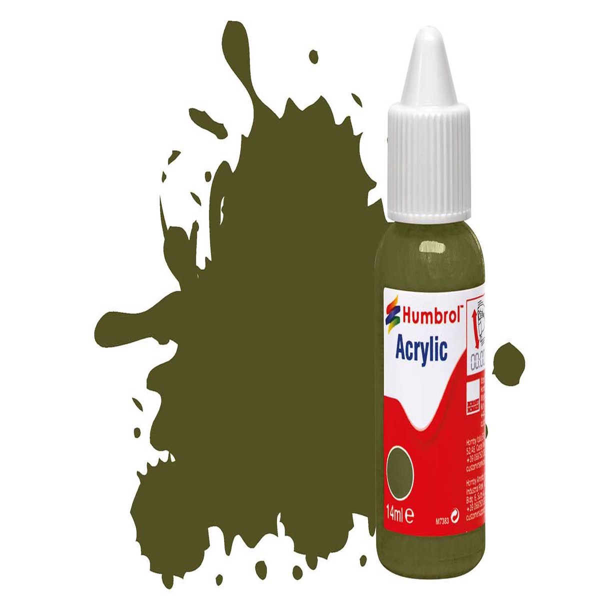 Humbrol Acrylic 155 Olive Drab – Matt