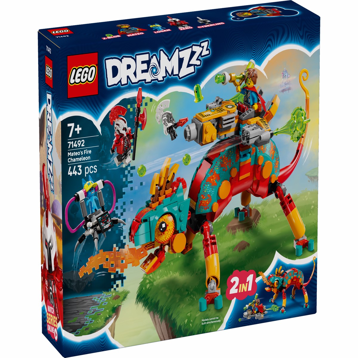 Lego 71492 Mateos Fire Chameleon