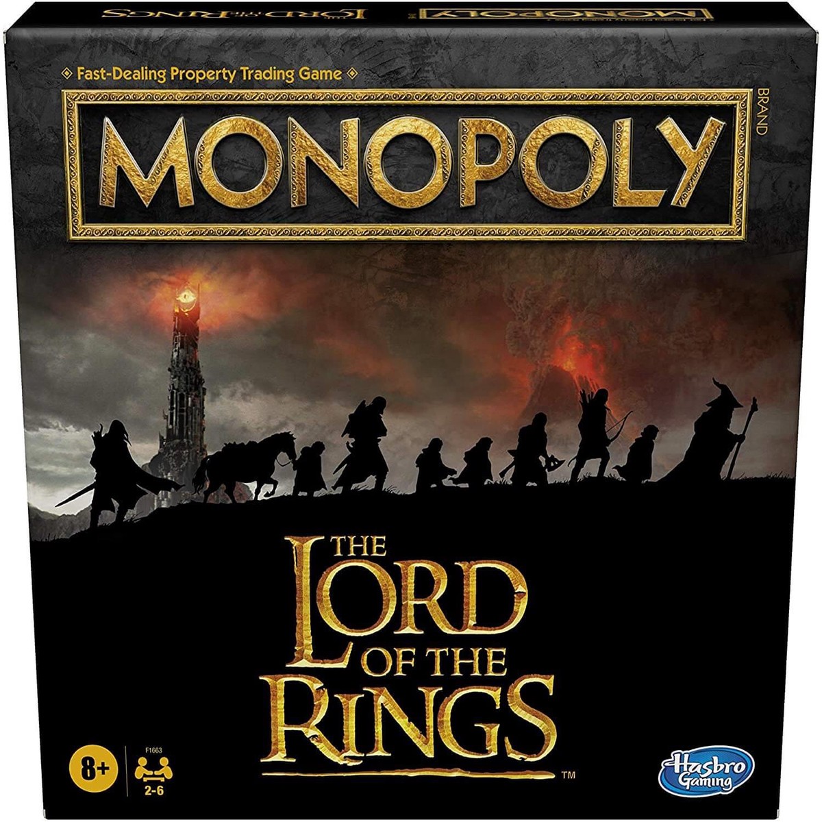 Monopoly Lord of Rings Board Game