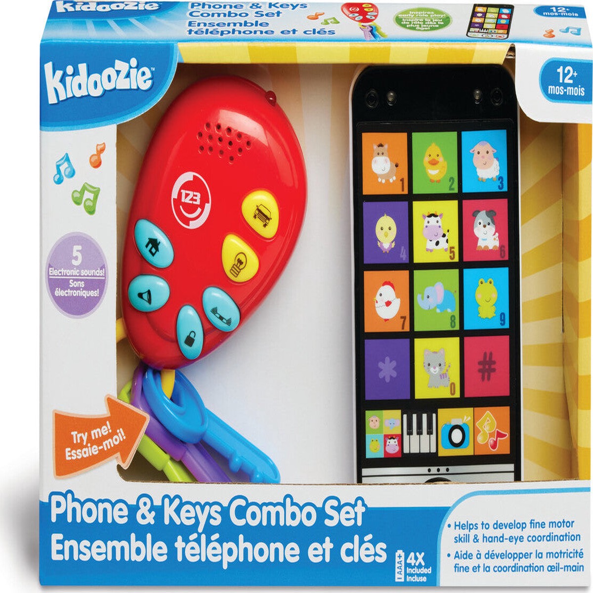 Phone and Keys Combo Set Age 12 months