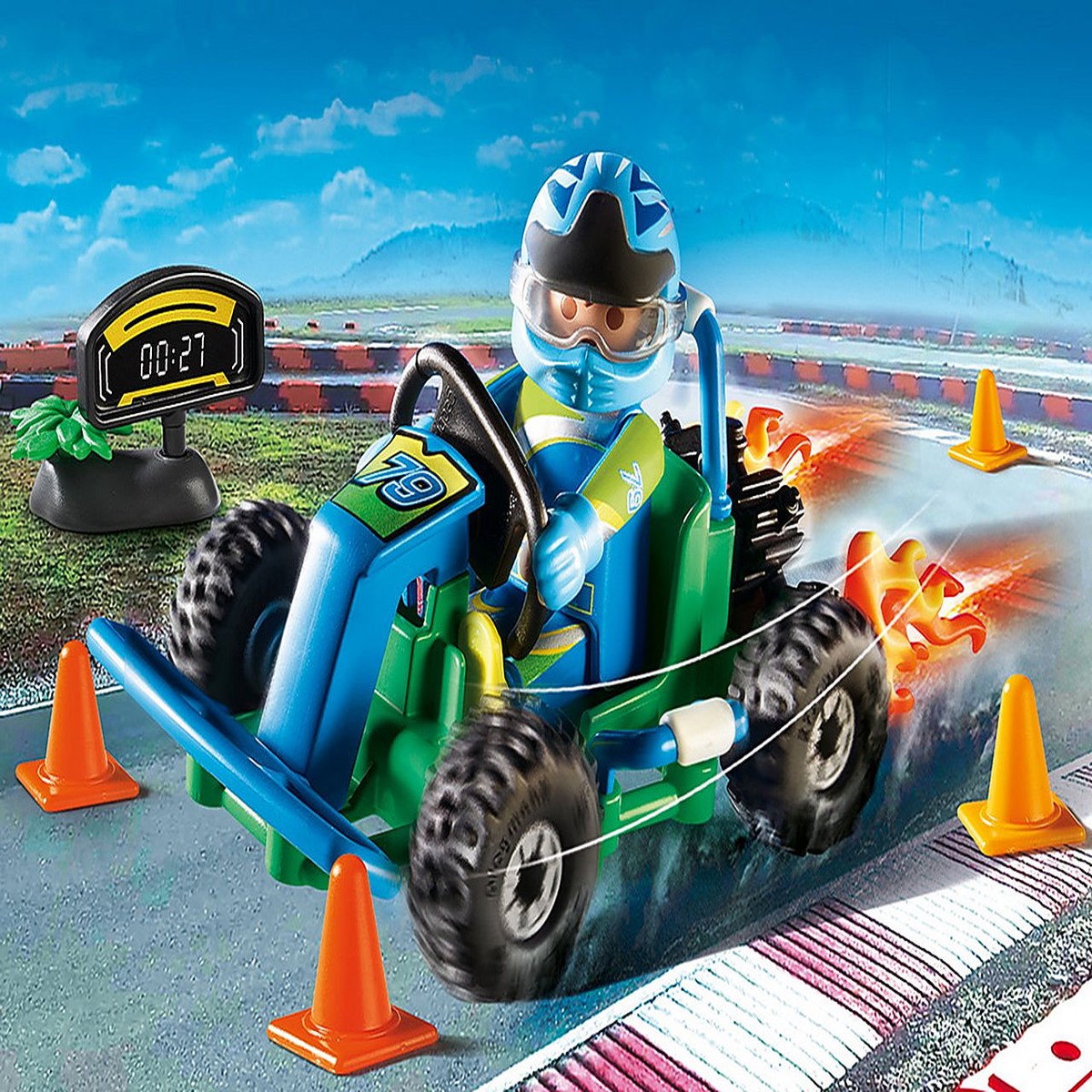 PLAYMOBIL 70292 Go-Kart Racer Gift Set