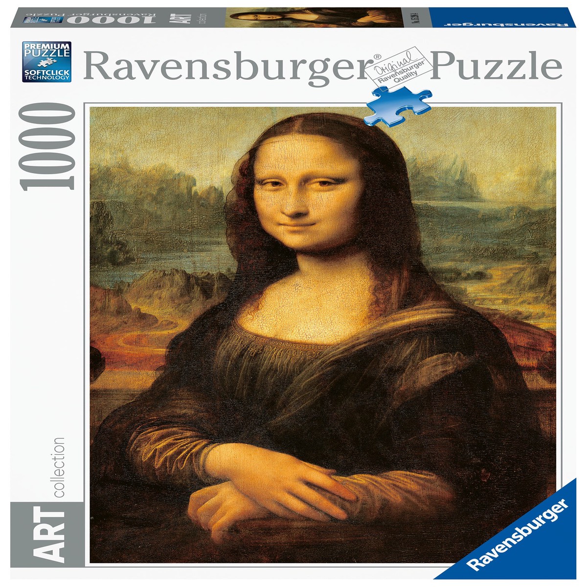 Ravensburger 152964 1000 Art P L da Vinci Mona Lisa