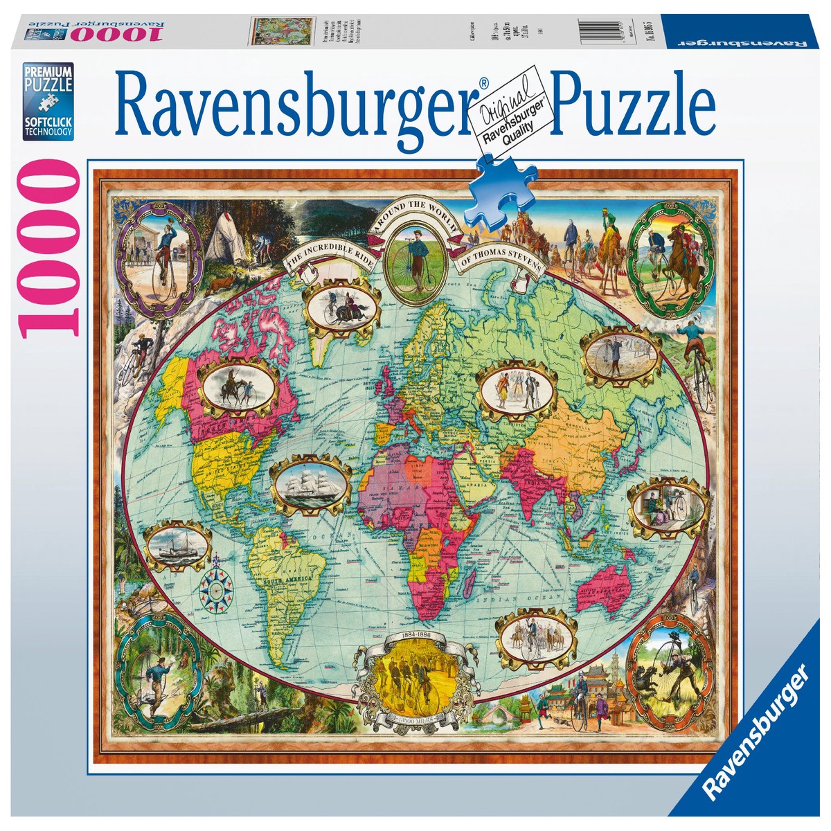Ravensburger 169955 1000 P World Map