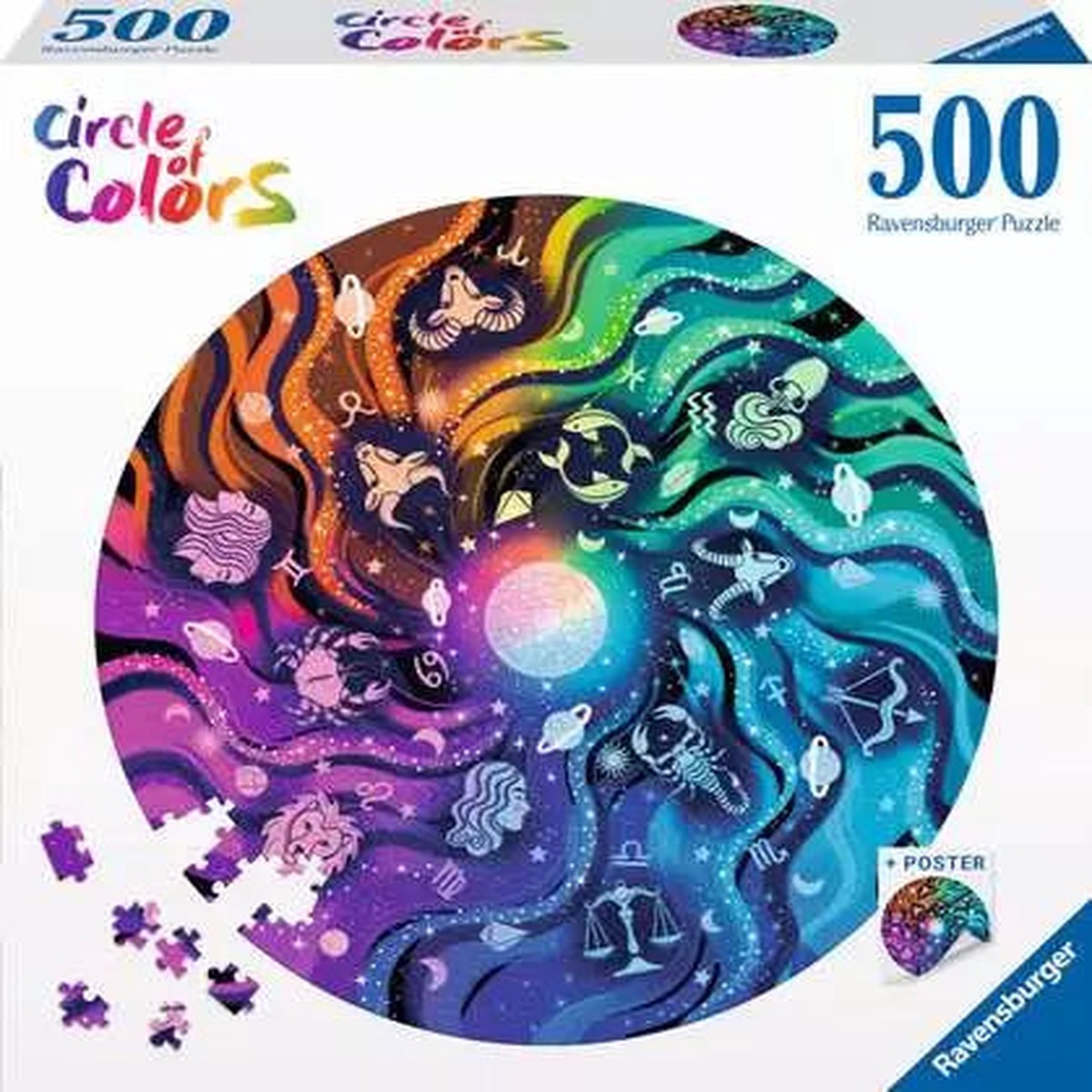 Ravensburger – 500pc Circle of Colours Astrology