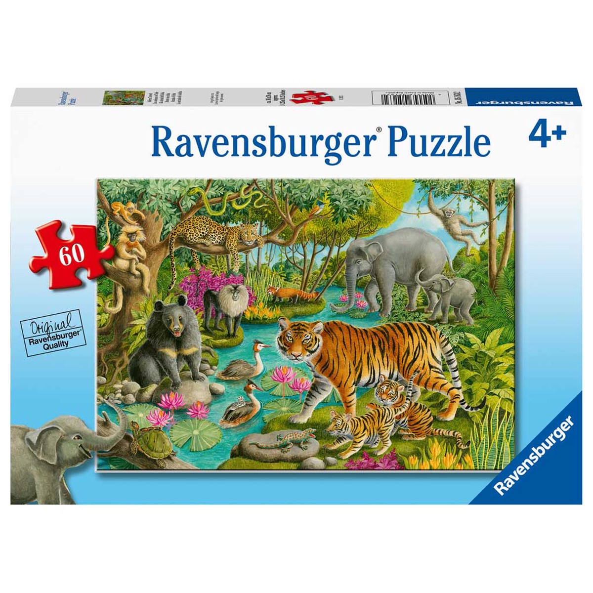 Ravensburger - 60pc Animals of India