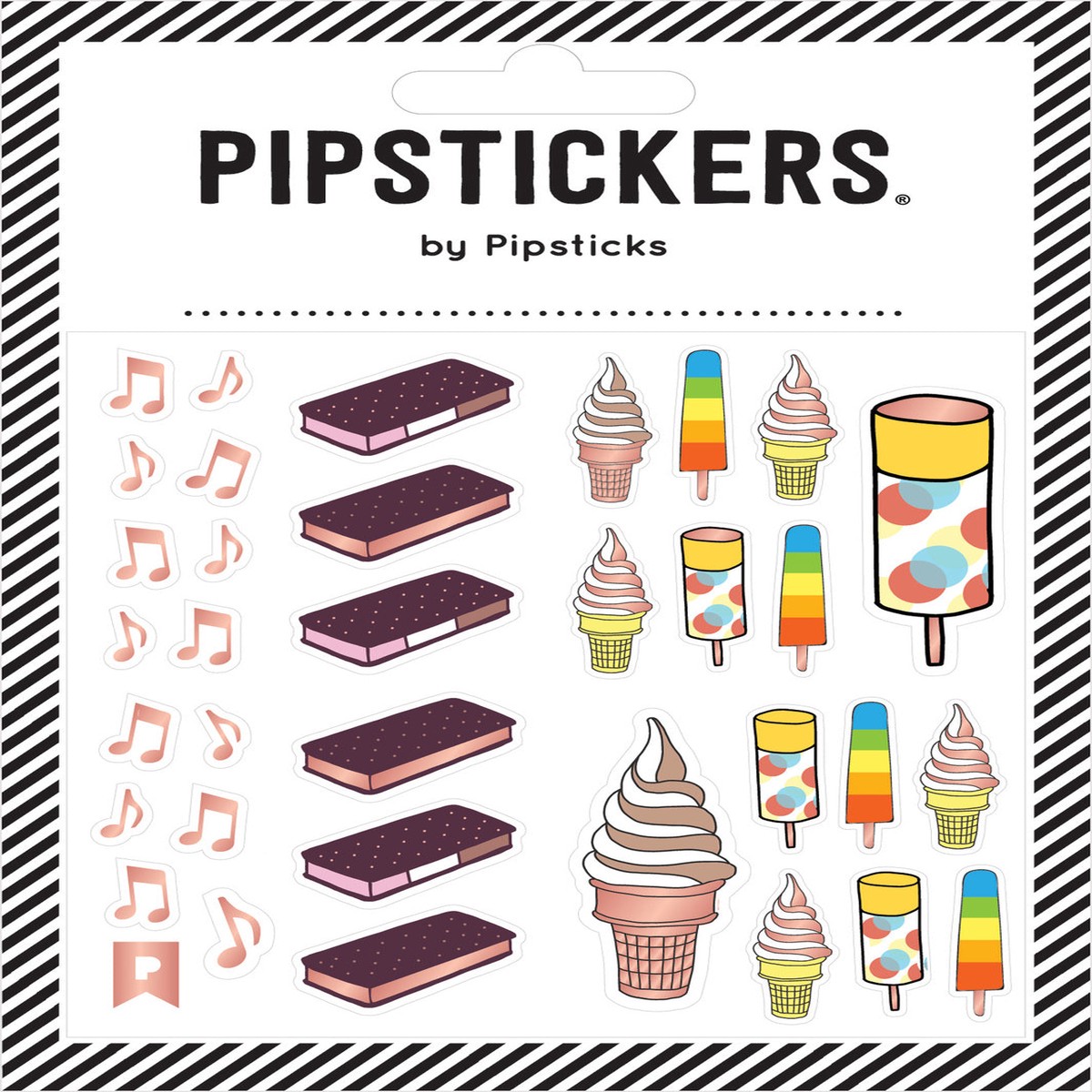 Stickers – I Scream for Ice Cream (4×4)