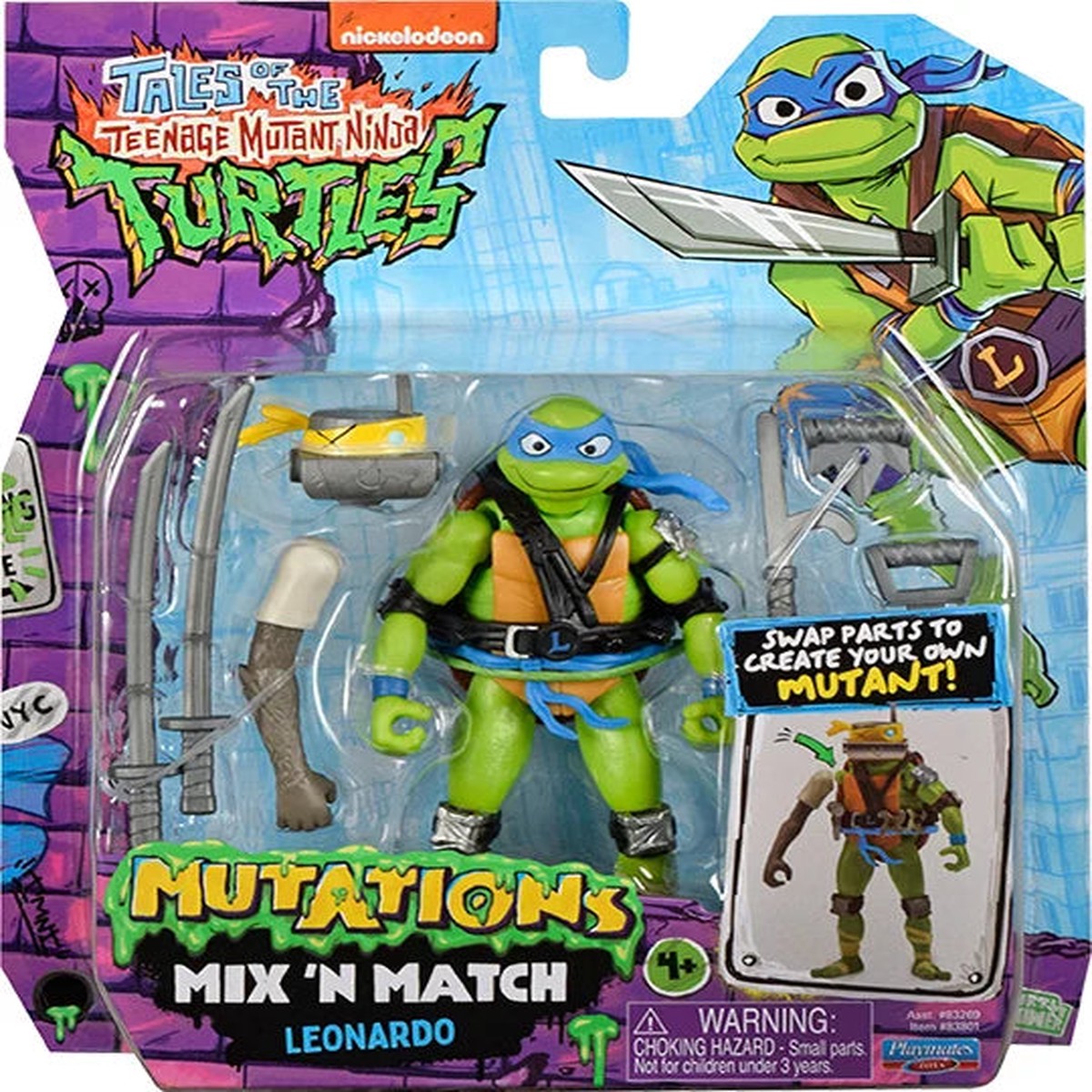 Tales of the TMNT Mix N Match Mutations Leonardo
