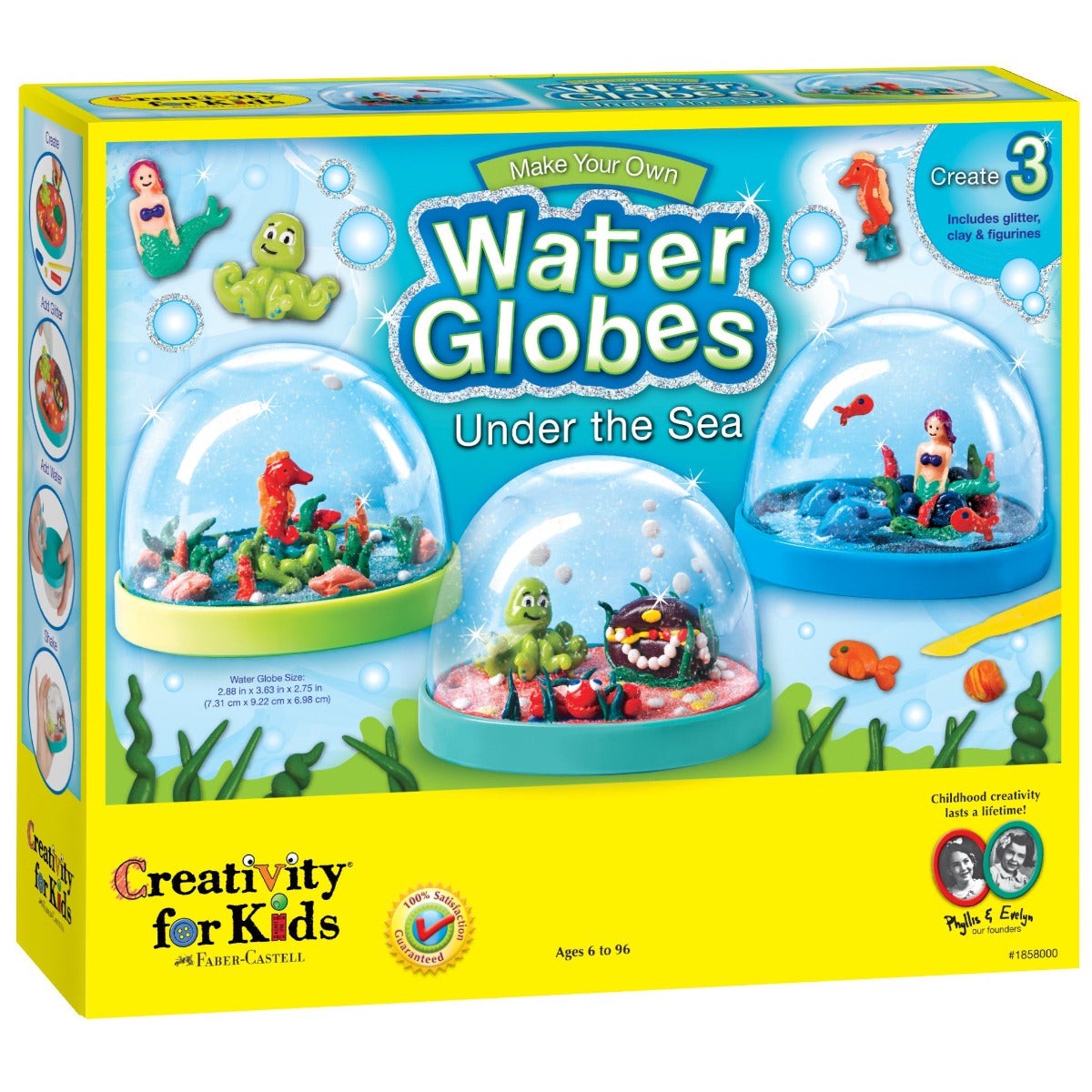 Creativity for Kids 1858 Make Your Own Water Globes Under the Sea