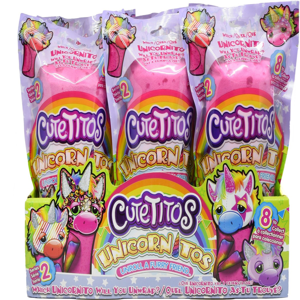 Cutetitos 7 Plush Unicornitos Series 2