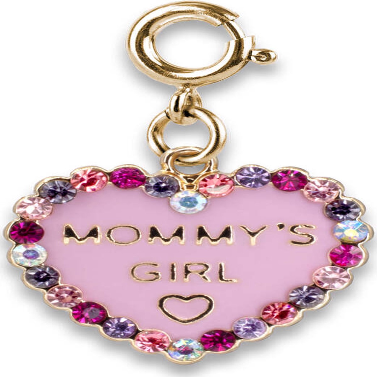 Gold Mommys Girl Charm