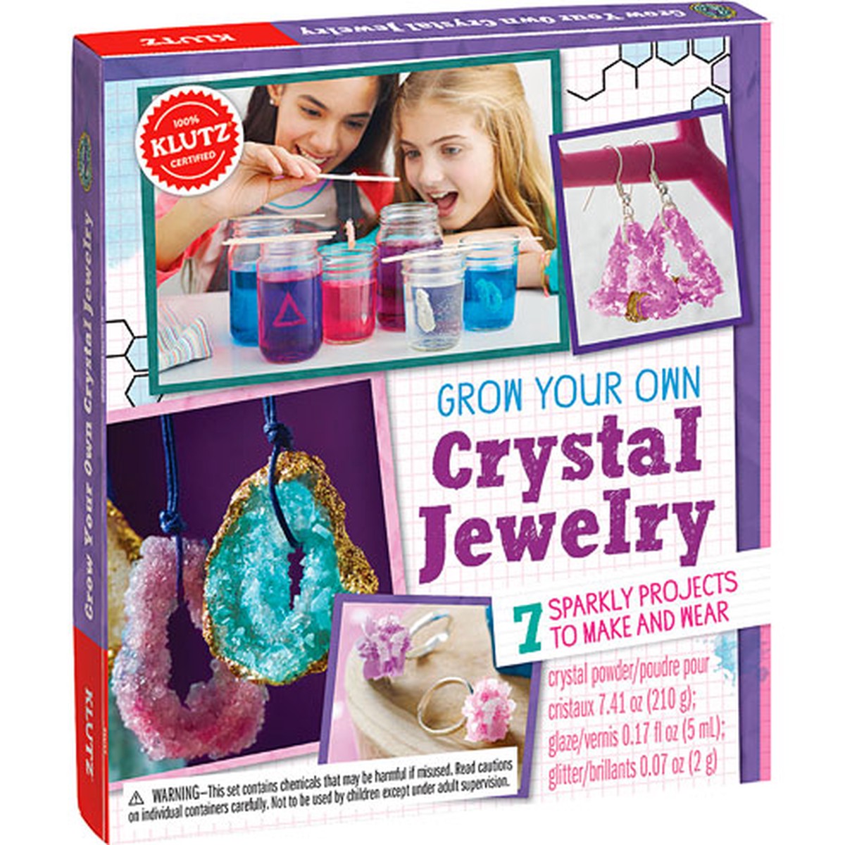 Klutz Grow Your Own Crystal Jewelry Age 8