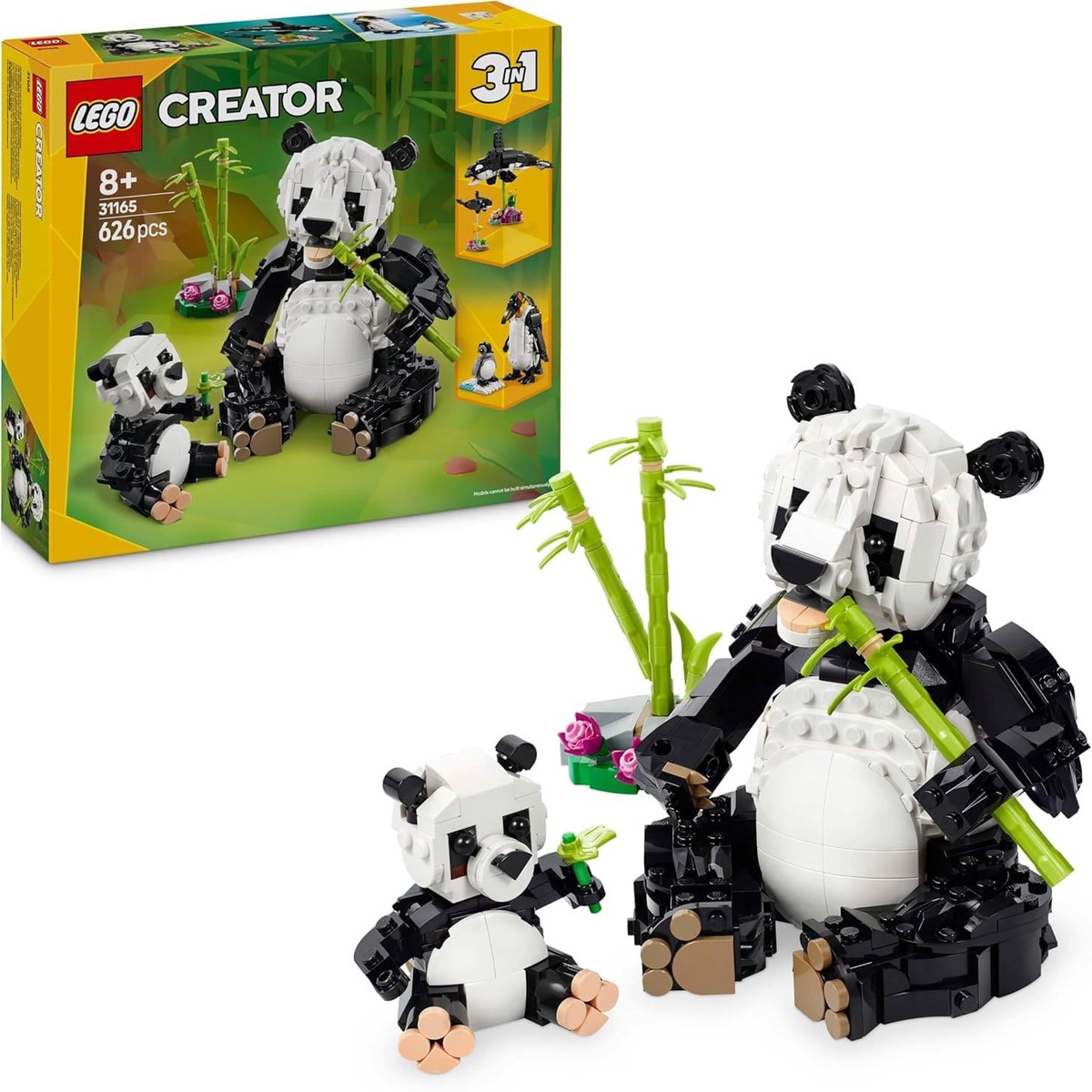 LEGO Creator 3in1Wild Animals Panda Family 31165