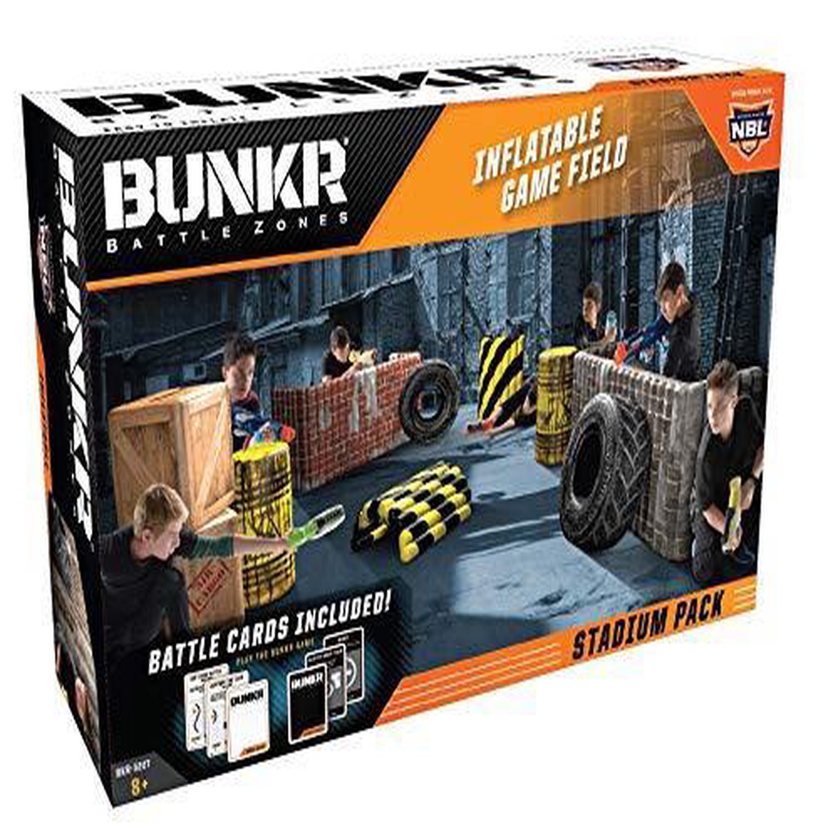 Nerf Bunkr Battlezones Stadium City Zone Pack