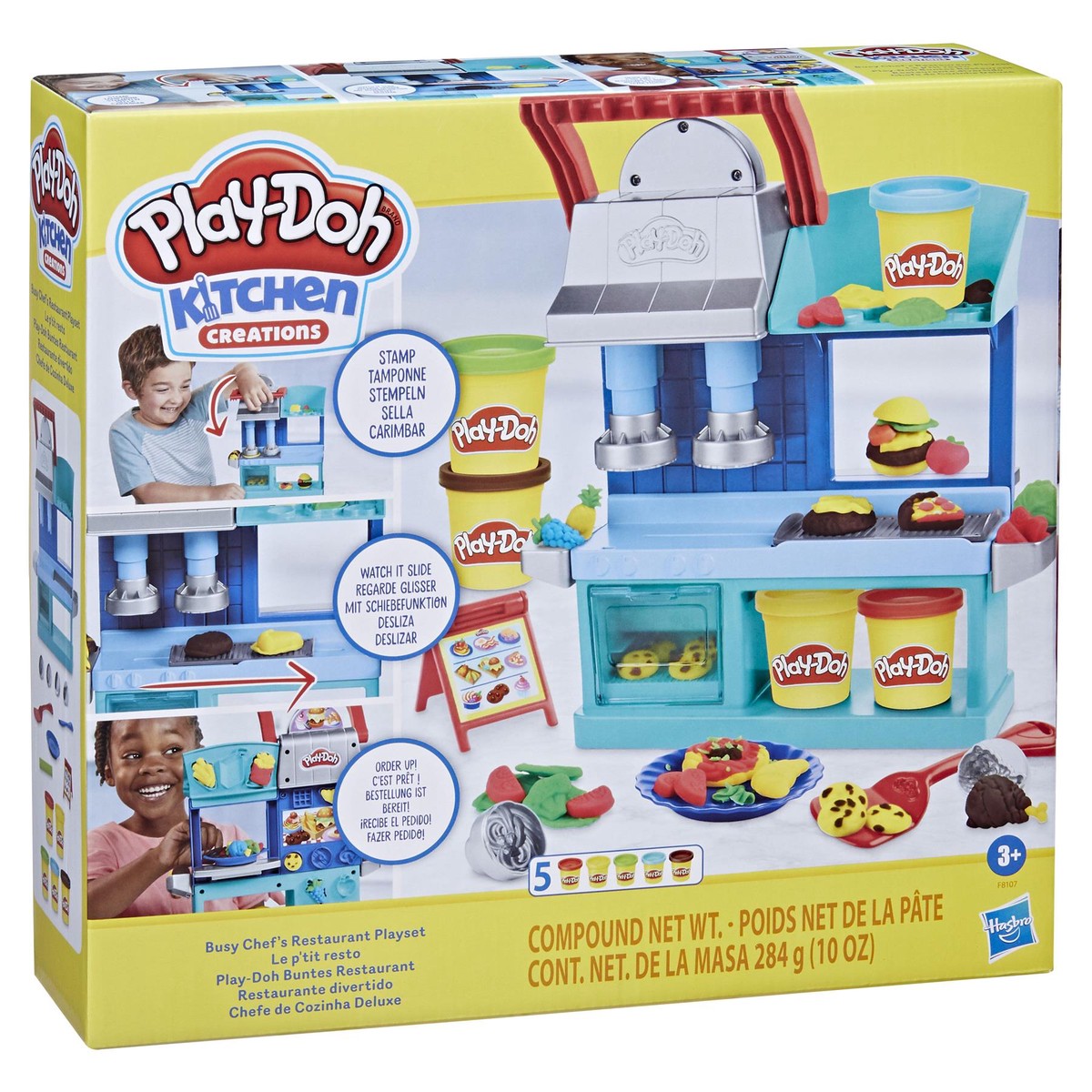 Play-Doh Kitchen Creations Busy Chefs Restaurant Kitchen Playset