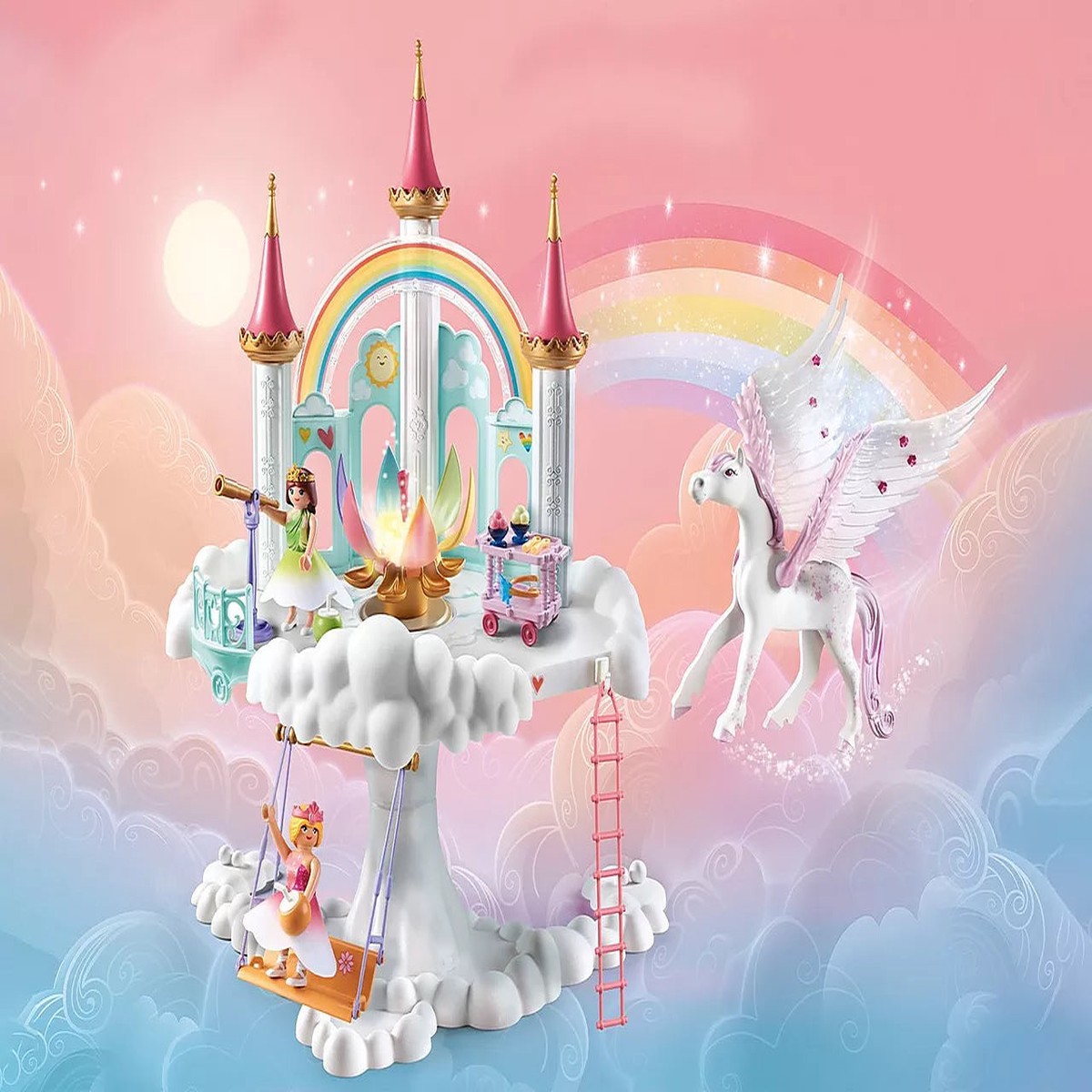 Playmobil 71359 Rainbow Castle in the Clouds