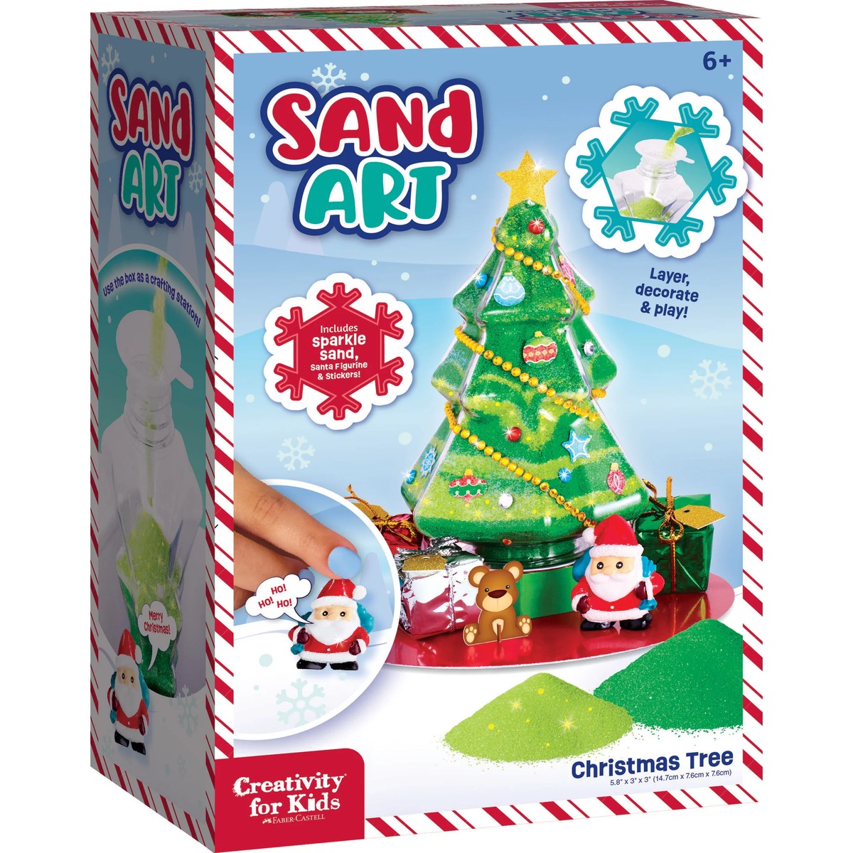 Creativity for Kids 6406 Holiday Sand Art Tree