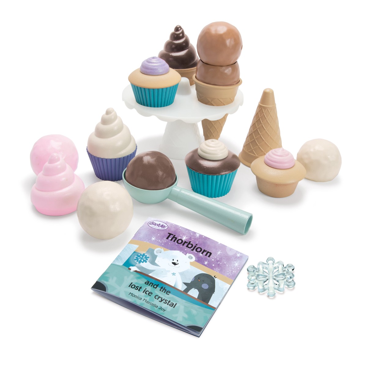 Dantoy Thorbjorn Frosty Desserts Set with booklet 26 pcs