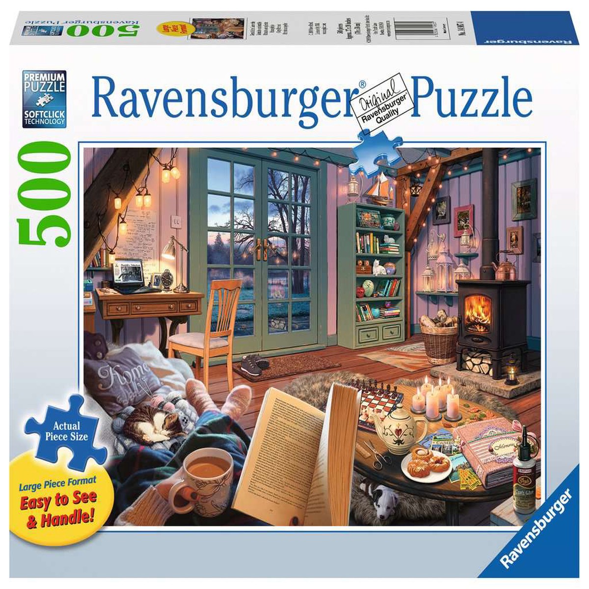 Ravensburger Large Format – 500pc Cozy Retreat
