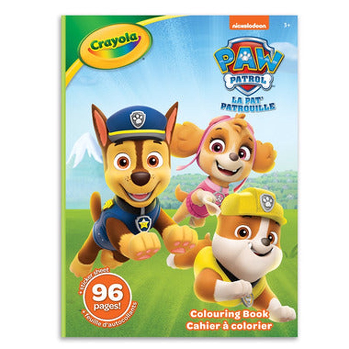 Crayola Colouring Book – Paw Patrol 96pg
