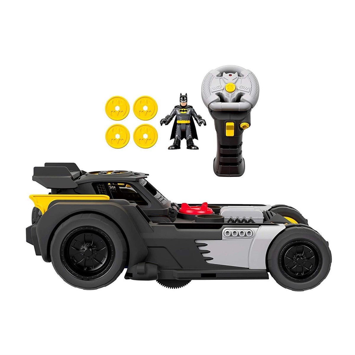 Imaginext DC Super Friends Transforming RC Batmobile