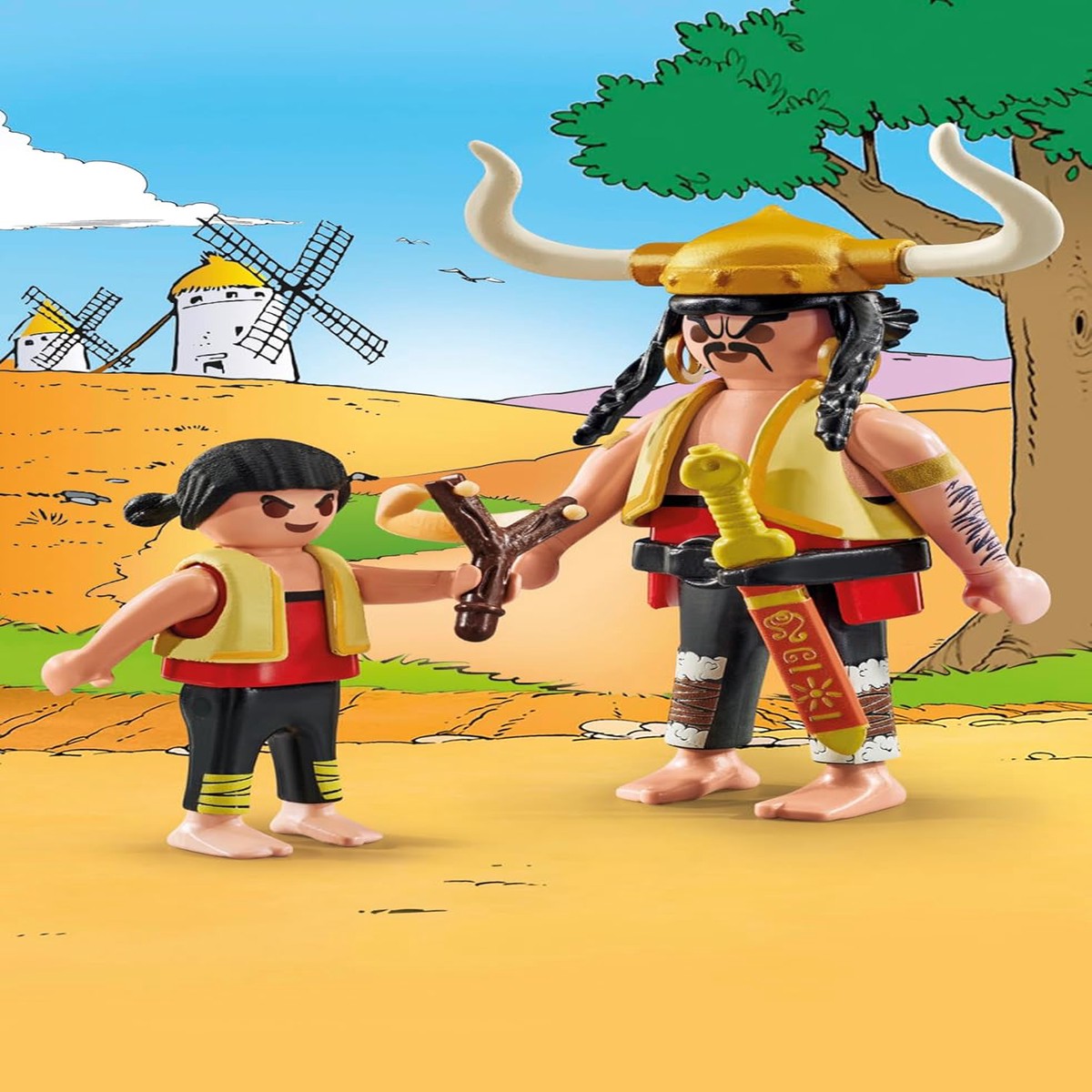 Playmobil 71545 Asterix Huevos y Bacon and Pepe