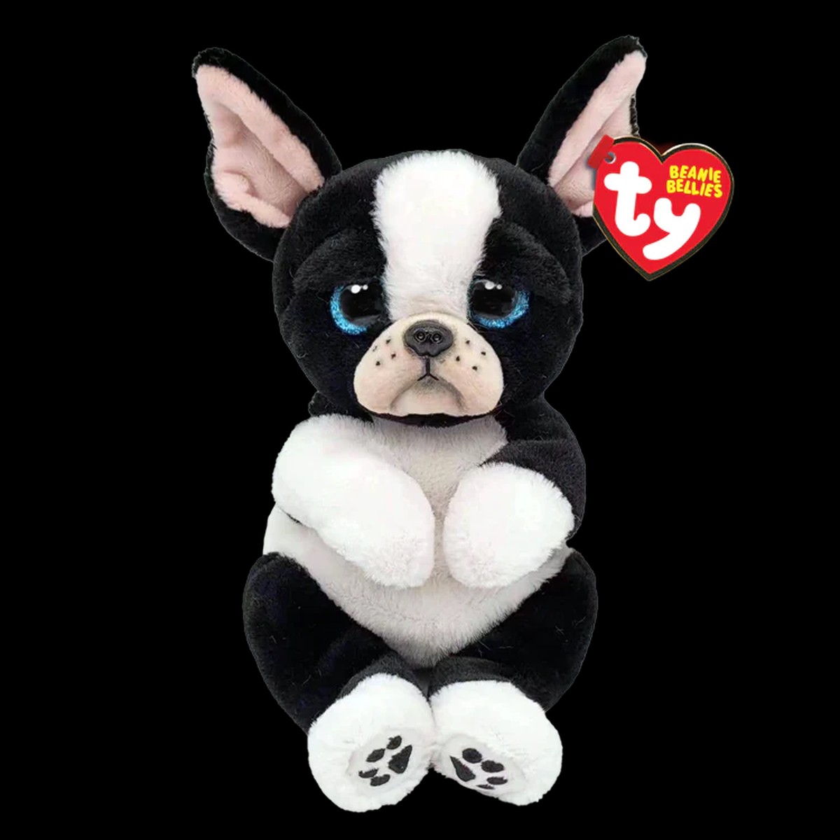 Tink Black White Dog – Beanie Bellies