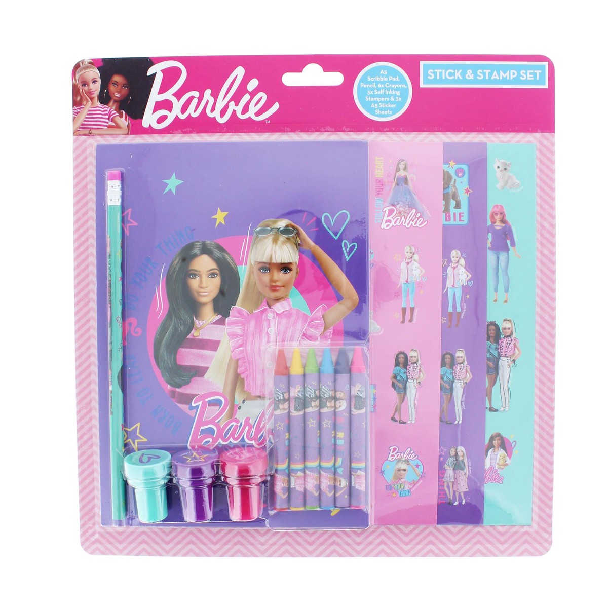 Barbie Stick Stamp Set