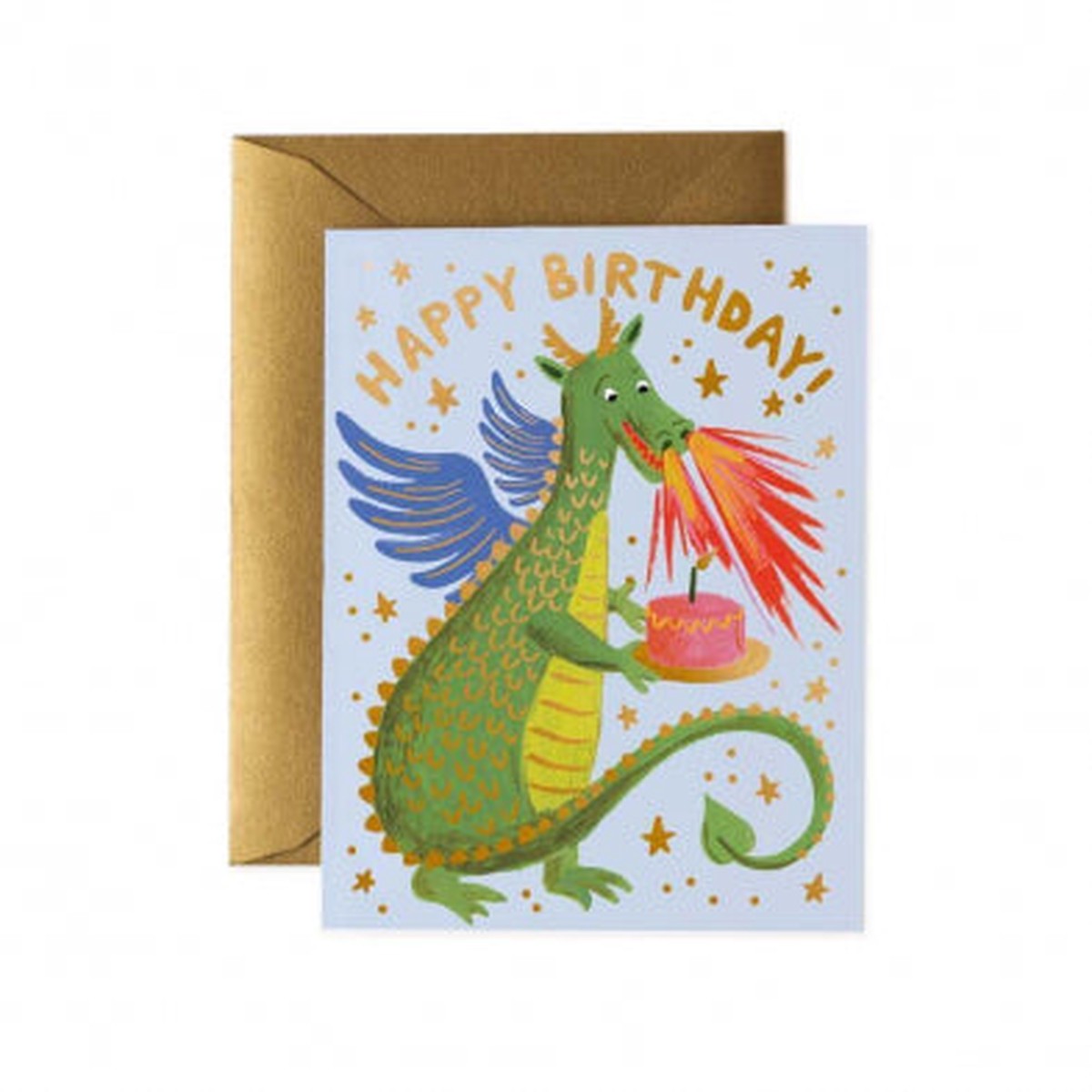 Birthday Card - Birthday Dragon