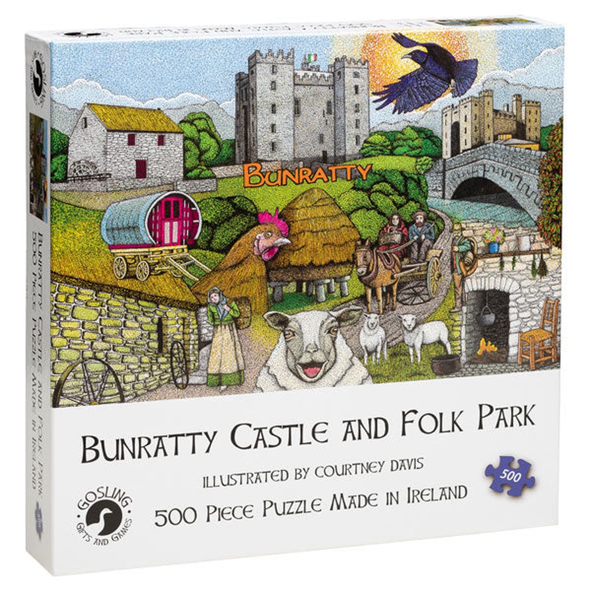 Bunratty Castle Folk Park Jigsaw 500 Piece