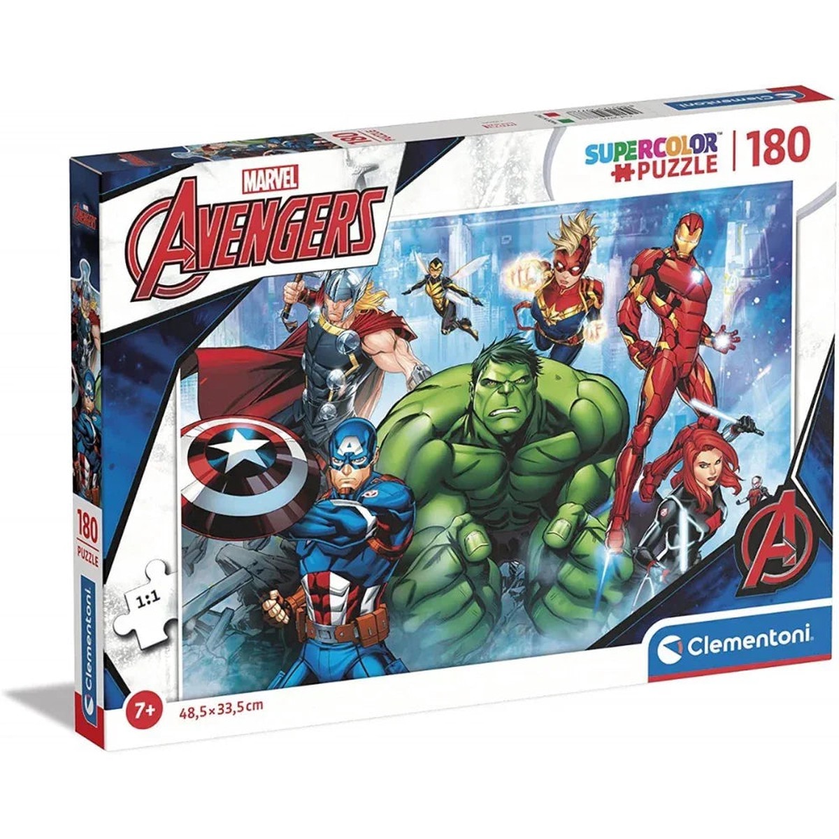Clementoni Super Color Avengers Puzzle 180Pcs