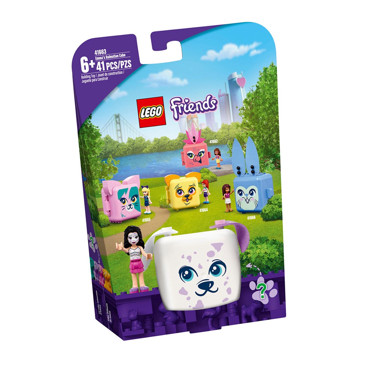 LEGO Emmas Dalmatian Cube Friends