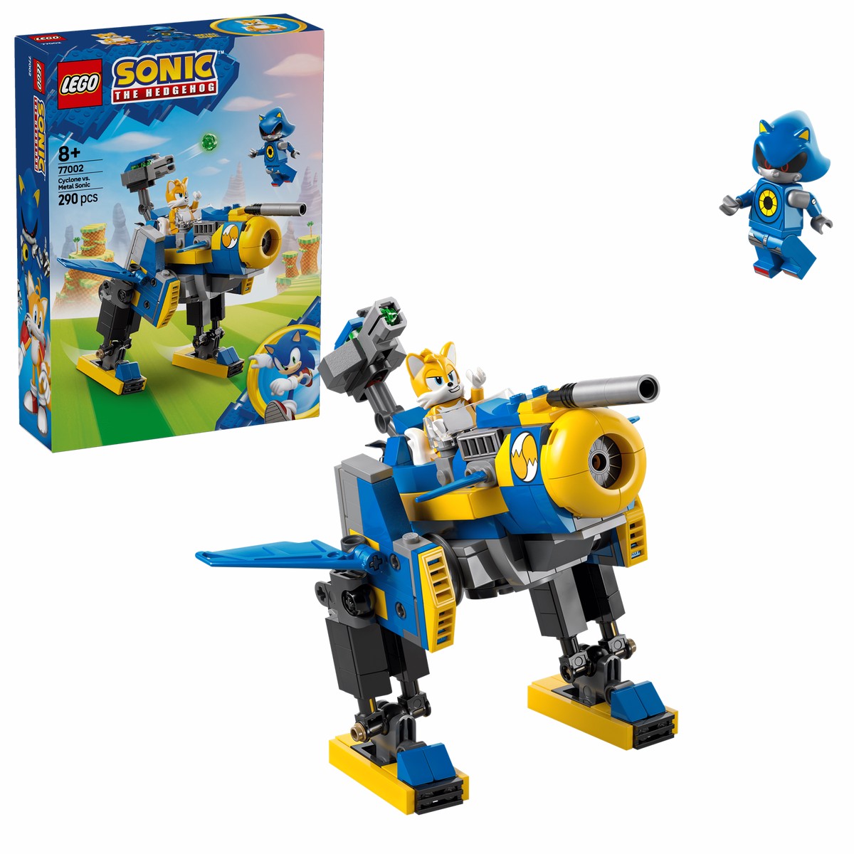 LEGO Sonic the Hedgehog Cyclone vs Metal Sonic Toys 77002