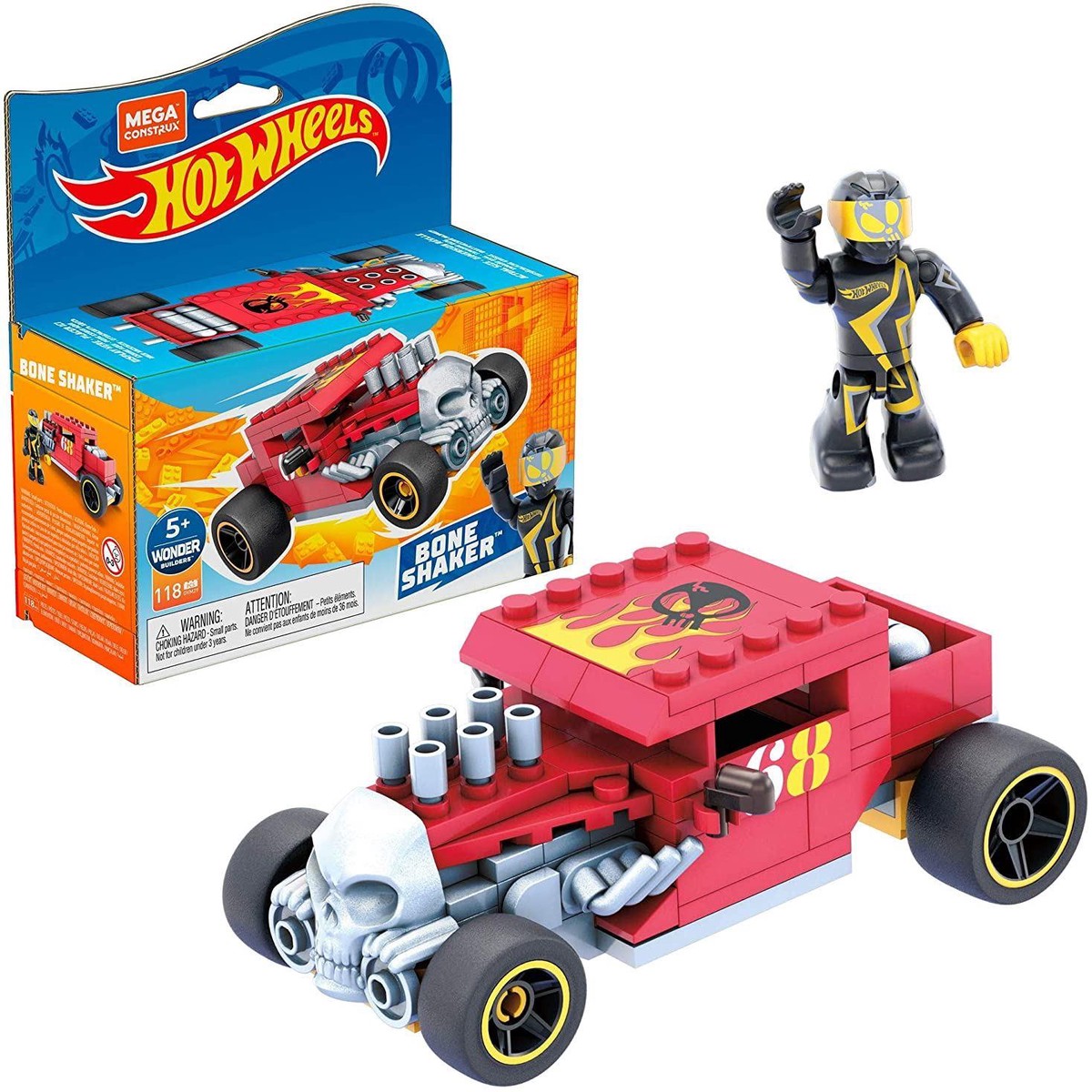 Mega Construx Hot Wheels Bone Shaker