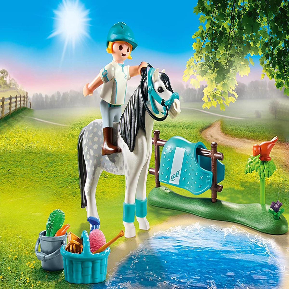 PLAYMOBIL 70522 Pony Farm-Collectible Classic Pony