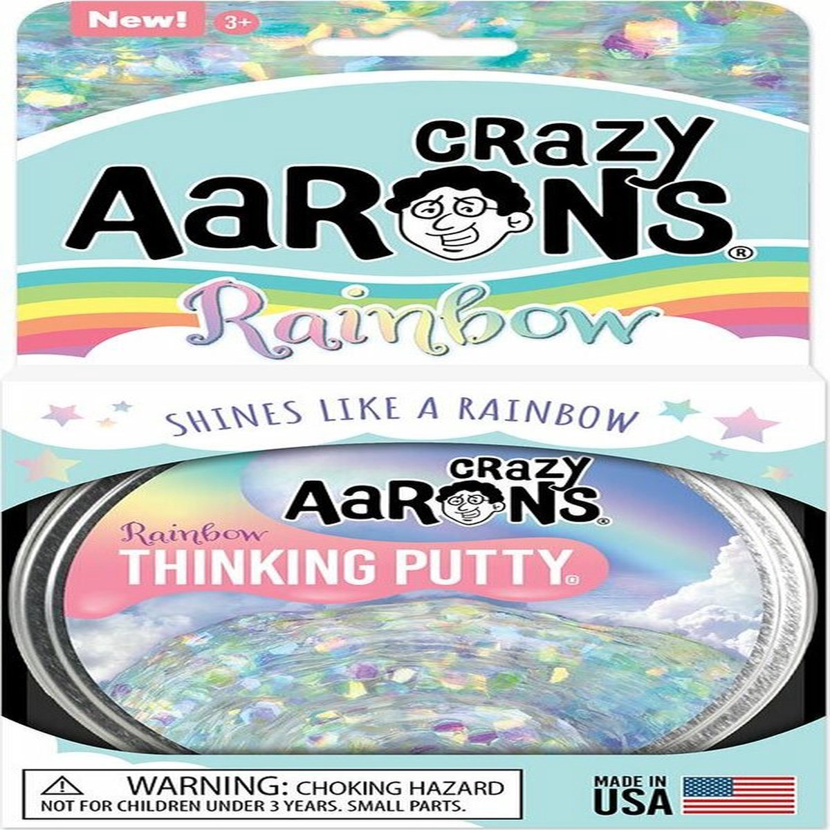 Rainbow Trendsetter Thinking Putty 4 Tin