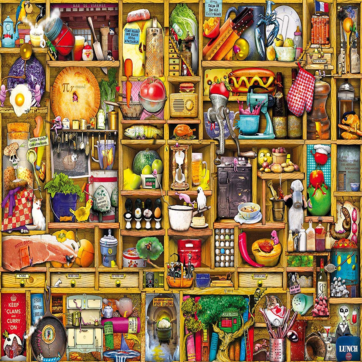Ravensburger 1000 P Kitchen Cupboard